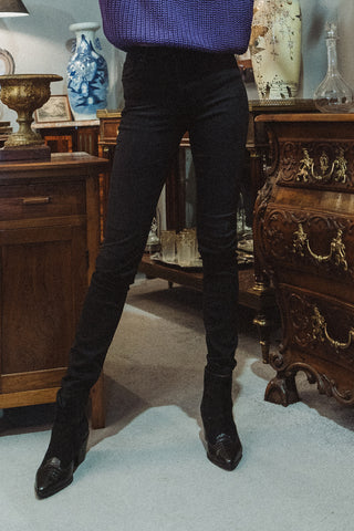 Skinny Jeans LEPIOTA Used Black