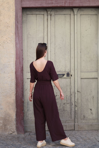 Jumpsuit STAINE HALFSLEEVE