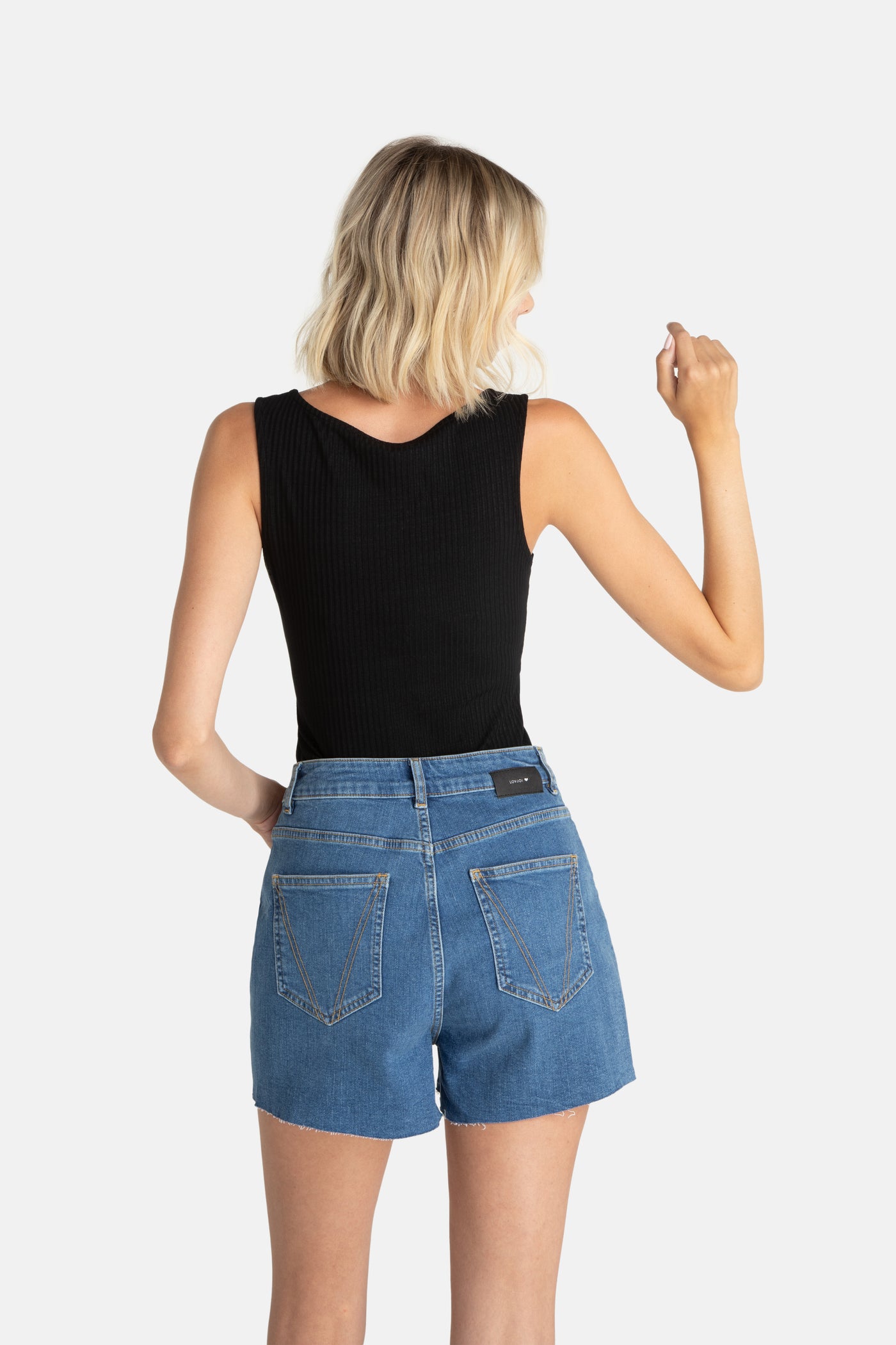 Frittilary denim shorts