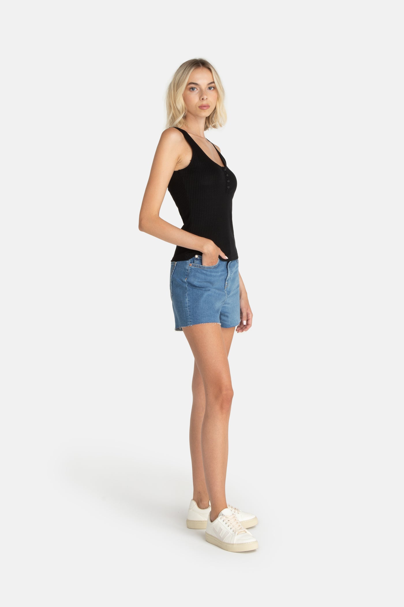 Frittilary denim shorts