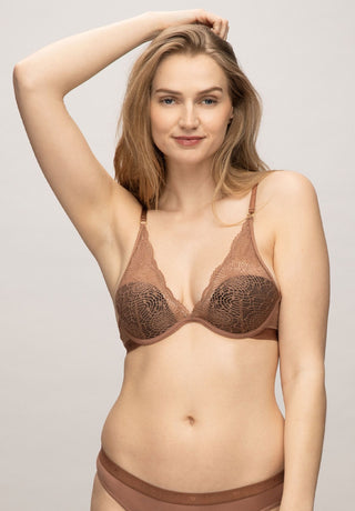 BRA SILVER LACE WINE