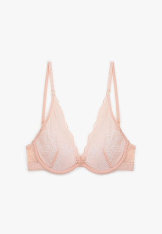 BRA SILVER LACE WINE