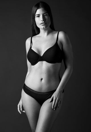 Slip LADIES NIGHTCAP Black