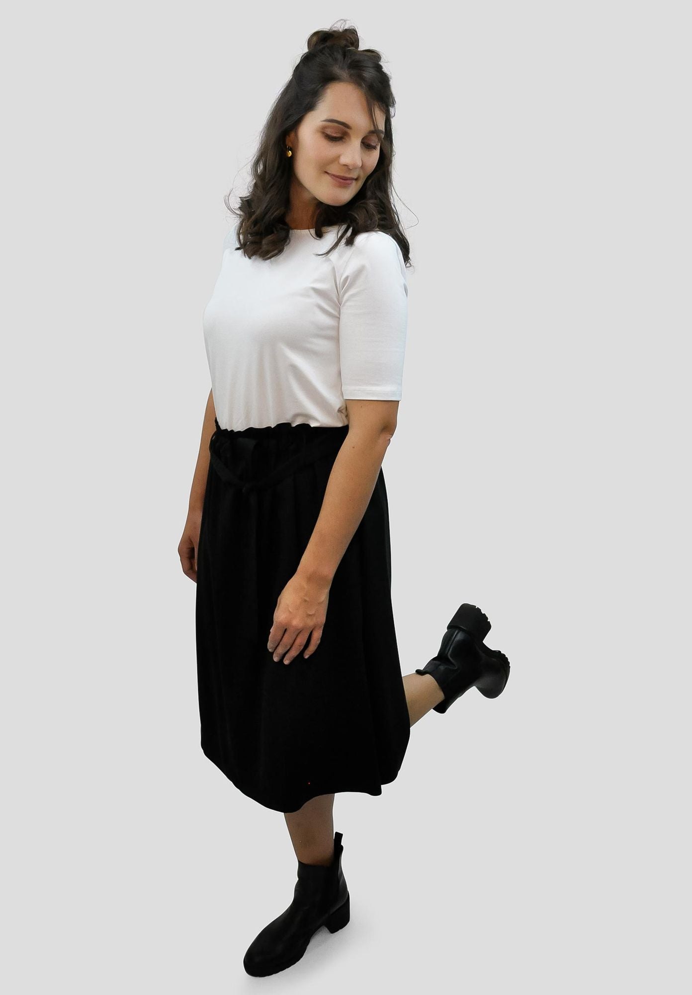 Skirt TRAFARIA Black